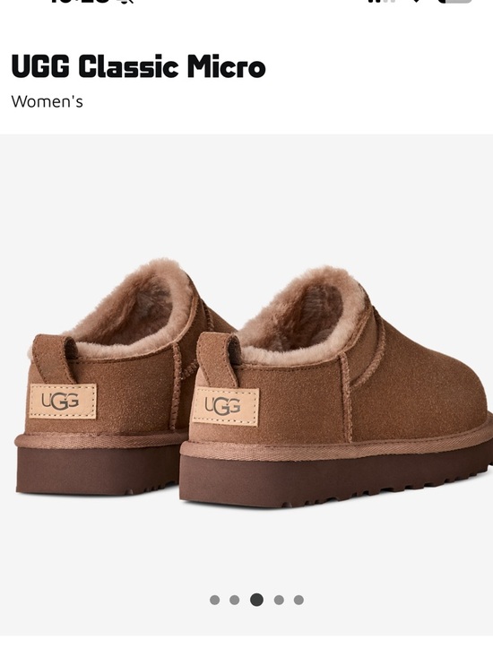 UGG Shoes - UGG Classic Micro Women's Slipper in Chestnut Brown